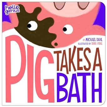 Pig Takes A Bath (Hello Genius) Kindle Editon