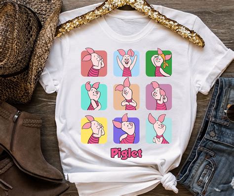 Piglet T-Shirt: Embrace the Magic of Disney's Beloved Character