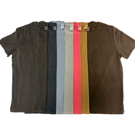 Pigment Dyed T-Shirts: A Versatile and Eco-Friendly Alternative