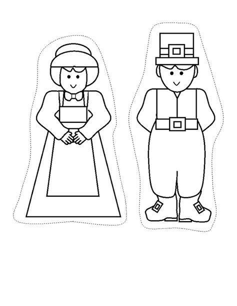 Pilgrim Template Printable