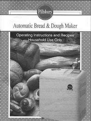 Pillsbury Bread And Dough Maker Manual Ebook Doc