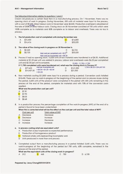 Pilot Paper Questions And Answers Acca PDF