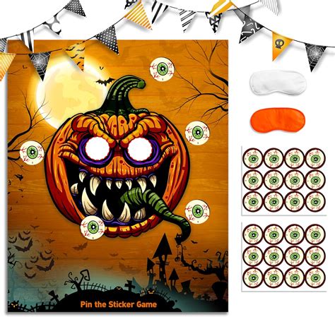 Pin the Tail on the Halloween Spirit: A Guide to a Spine-Tingling and Spooktacular Game