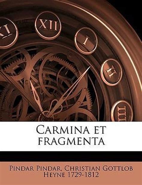 Pindari Carmina Et Fragmenta Kindle Editon