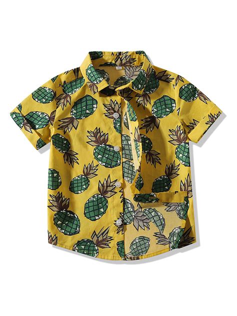 Pineapple Button Up Shirt: A Timeless Summer Style