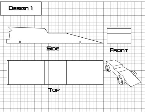 Pinecar Derby Templates