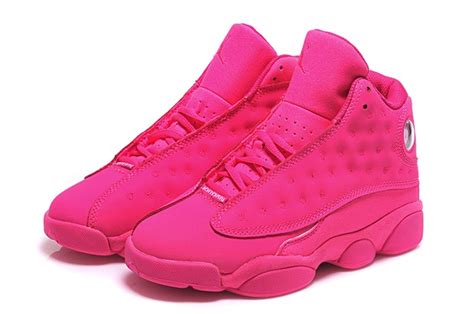 Pink 13 Jordans