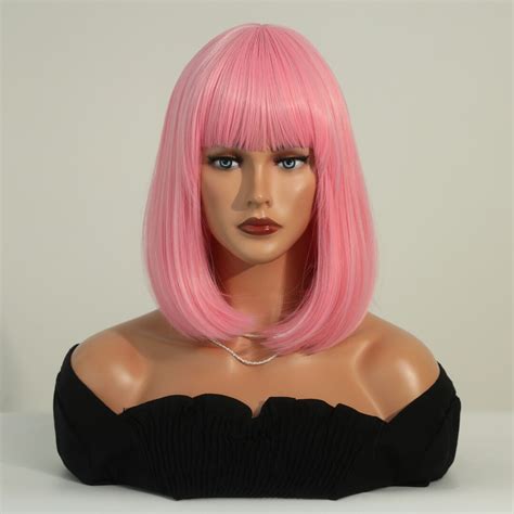 Pink Bob Wigs: 40 Shades to Make a Statement!