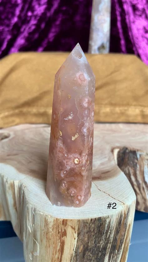 Pink Flower Agate: