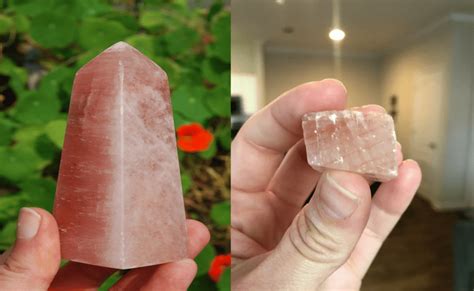 Pink Lithium Quartz vs Rose Quartz