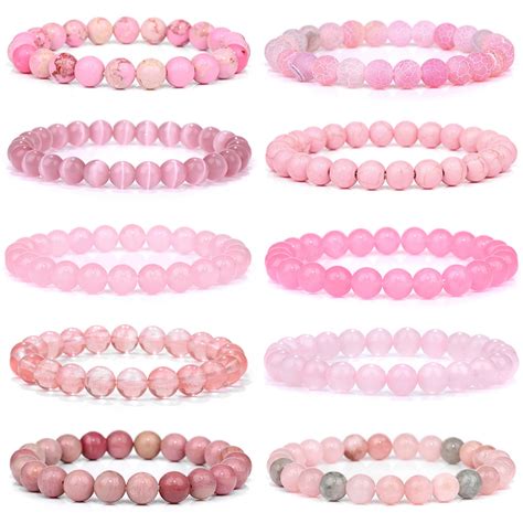 Pink Stone Bracelets: A Treasure for Your Wrist