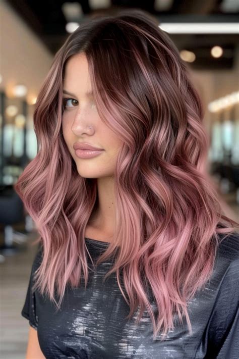 Pink and Brown Hair: A Chic and Versatile Dye Combo