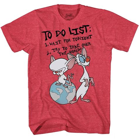 Pinky and the Brain T-Shirt: A Symbol of Ambition and Wit