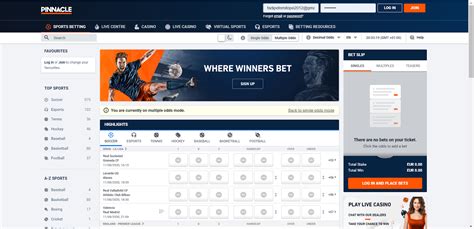 Pinnacle Bet: Aposta com Precisão e Alta Rentabilidade