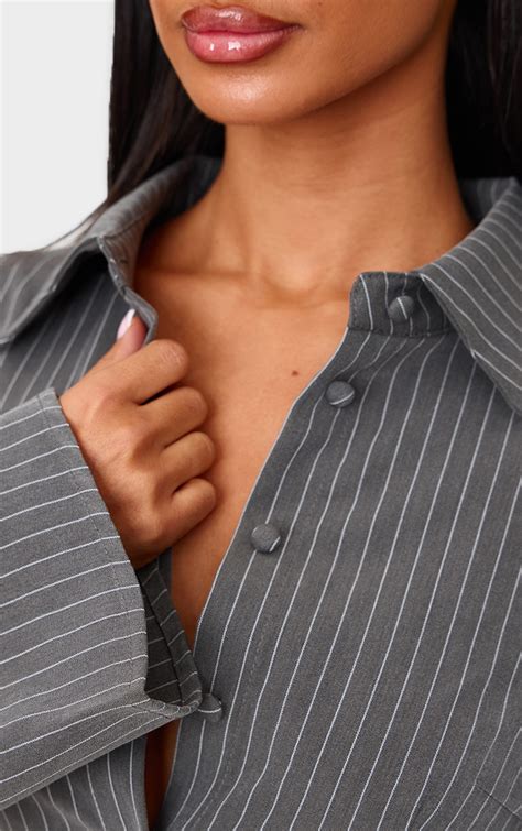 Pinstripe Button Up Shirt: A Timeless and Versatile Wardrobe Essential