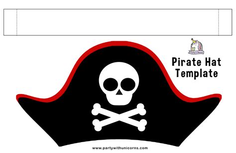 Pirate Hat Template