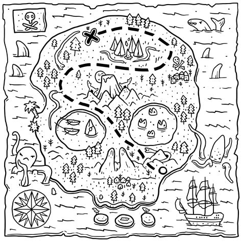 Pirate Map Printable