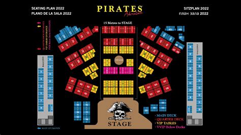 Pirates Voyage Pigeon Forge Seating Chart
