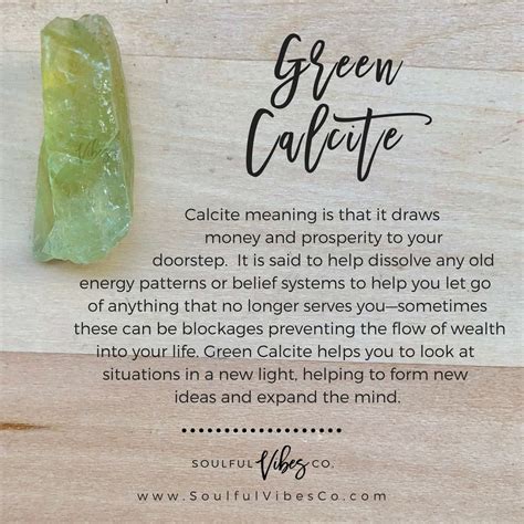 Pistachio Calcite: The Green Guardian of Healing and Manifestation