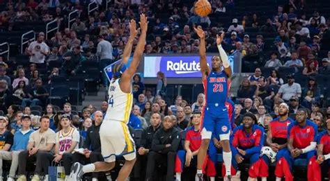 Pistons vs Warriors: A Battle for Supremacy in the NBA