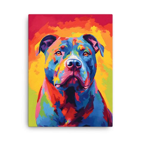 Pit Bull Advocacy on a Canvas