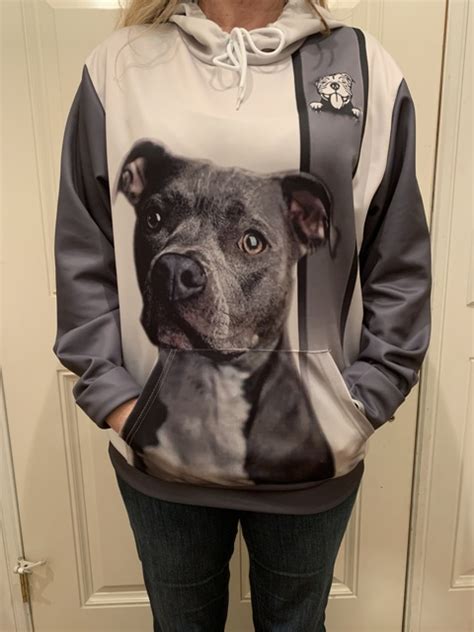 Pitbull Hooded Sweatshirt: A Ferocious Fashion Statement