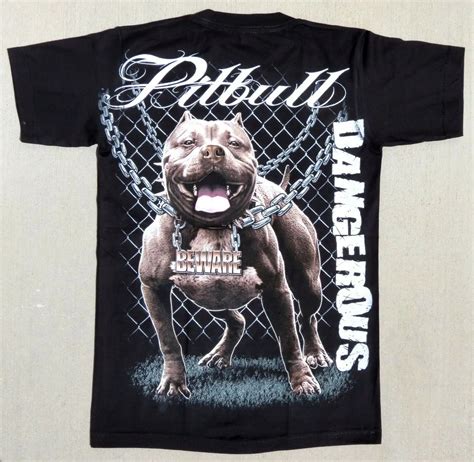 Pitbull T-Shirts Apparel: Expressing Pride and Unleashing Style