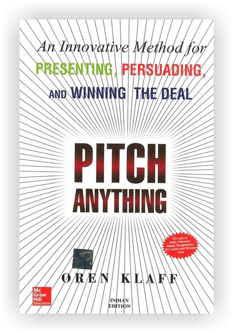 Pitch Anything Innovative Presenting Persuading Reader