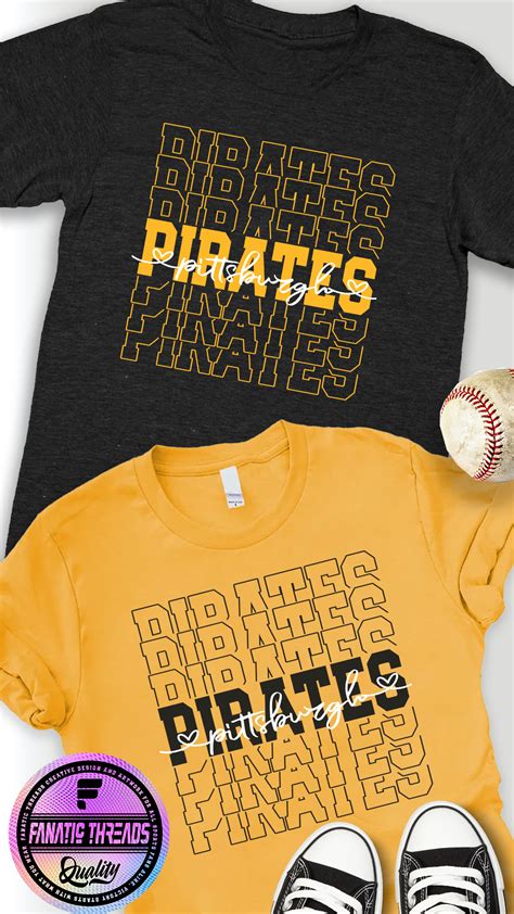 Pittsburgh Pirates T-shirts: Get Ready for the Season in Style