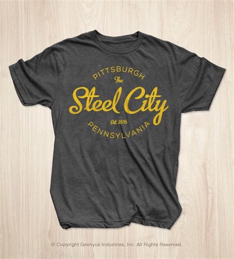 Pittsburgh T-Shirts: A Unique Way to Celebrate Your City's Heritage and Style