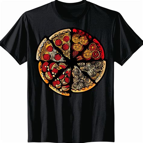 Pizza T-Shirts: A Slice of Delectable Fashion for Food Enthusiasts