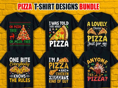 Pizza T-Shirts: The Perfect Way to Show Your Love for Pizza