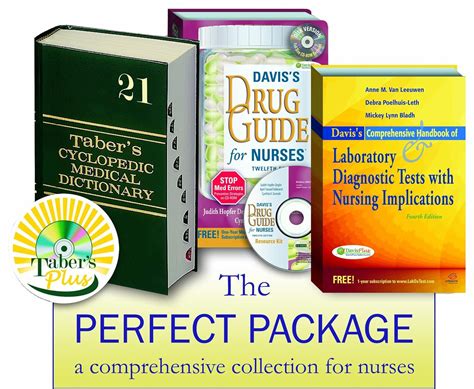 Pkg Tabers 21st Index Deglin DG 12th w CD and Van Leeuwen Hnbk Lab and Dx Tests 4th Doc