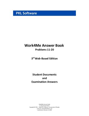 Pkl Software Work4me Answer Key Kindle Editon