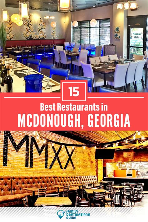 Places to Eat in McDonough, GA