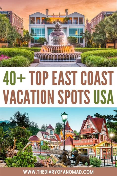 Places to Vacation on the East Coast: 9 Unforgettable Destinations