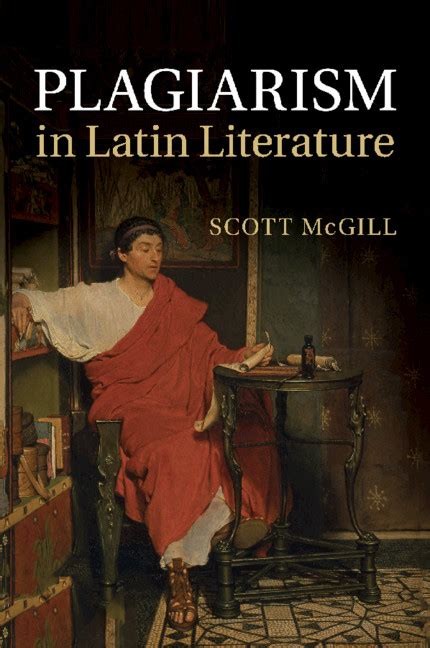 Plagiarism in Latin Literature PDF