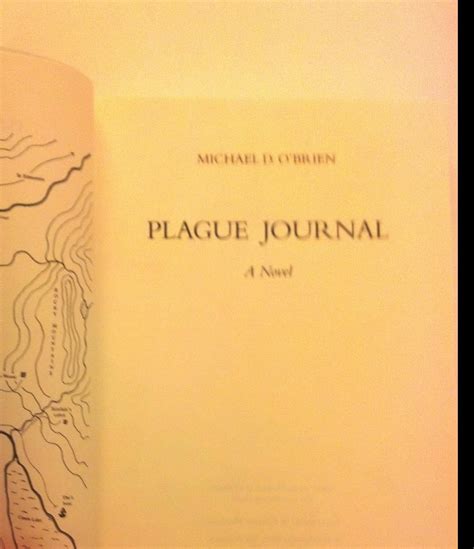 Plague Journal Children of the Last Days Michael D O Brien Reader