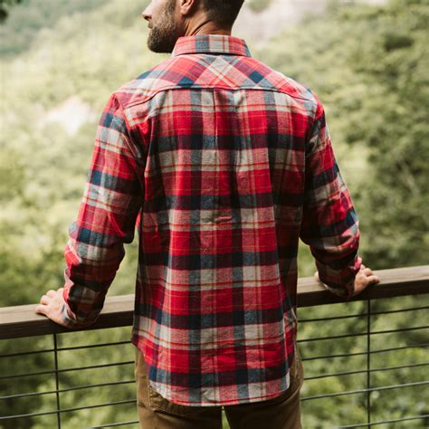 Plaid Flannel Shirt Red: A Timeless Classic with Endless Styling Possibilities