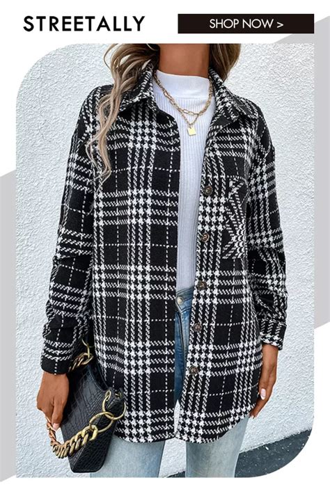 Plaid Shirt Jacket Womens: The Versatile and Effortless Style Statement