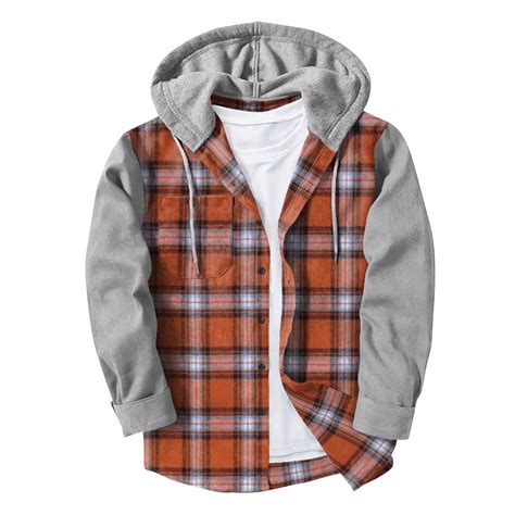 Plaid Shirt with Hoodie: A Timeless Fall Staple for Modern Men