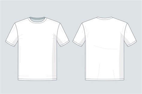 Plain T Shirt Template