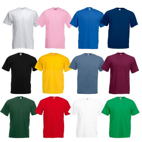 Plain T-Shirts: