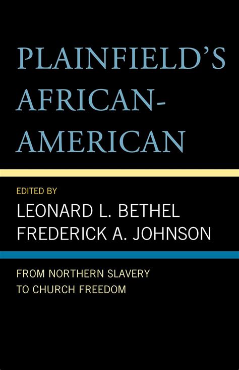 Plainfield's African-American From Northern Slavery to Church Freedom Epub