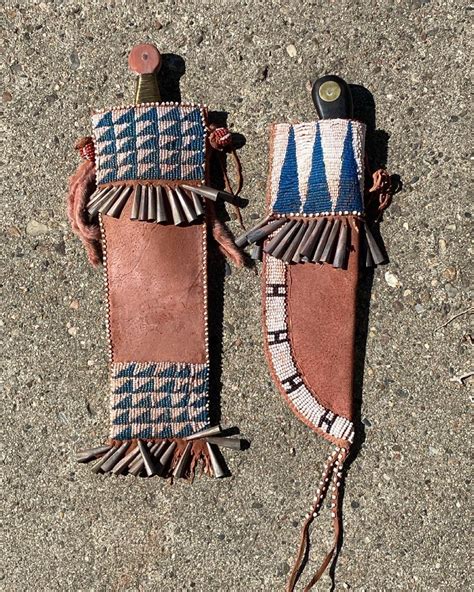 Plains Indian Knife Sheaths: Materials, Design & PDF