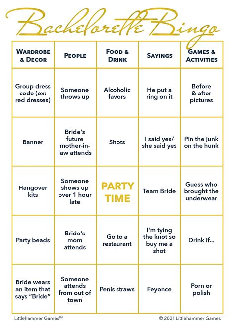 Plan the Perfect Party: The Ultimate Guide to Bachelorette Bingo Games