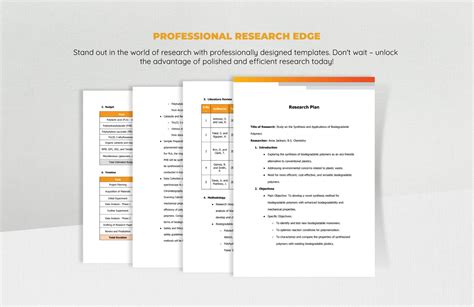 Plan your research: