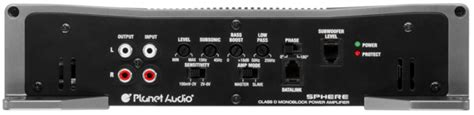 Planet Audio SA4000D Monoblock Amplifier PDF