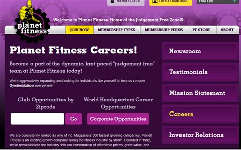 Planet Fitness Employment: A Comprehensive Guide to Career Opportunities