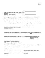 Planet Paycheck Answer Key Epub